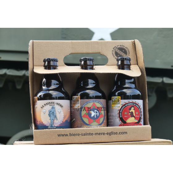St Mère Eglise pack 3 bières